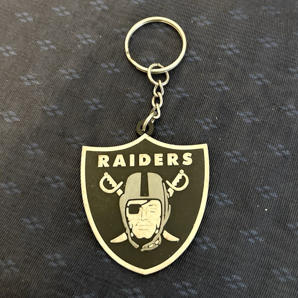 Los Angeles  Raiders Football Acrylic Keychain Fan